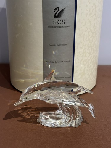 Swarovski crystal dolphins - swarovski,