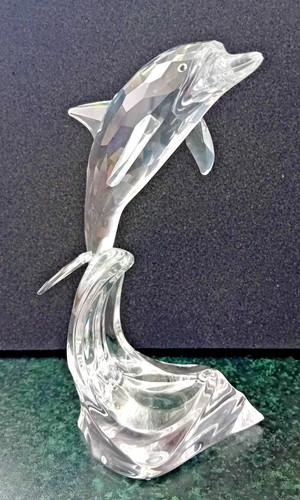 Swarovski crystal dolphin maxi - crystal,