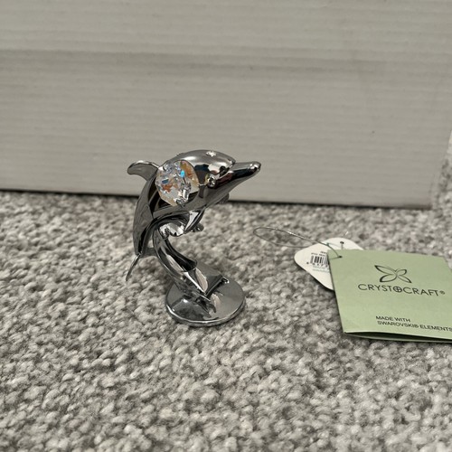 Crystocraft dolphin swarovski - dolphin,
