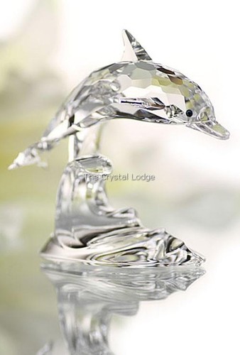 Swarovski crystal dolphin a - on,