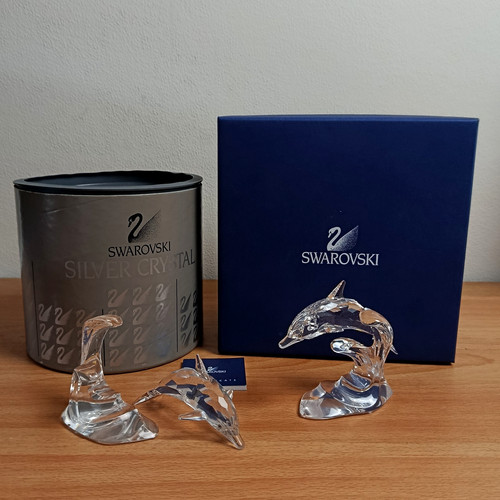 Swarovski crystal dolphin - 2,