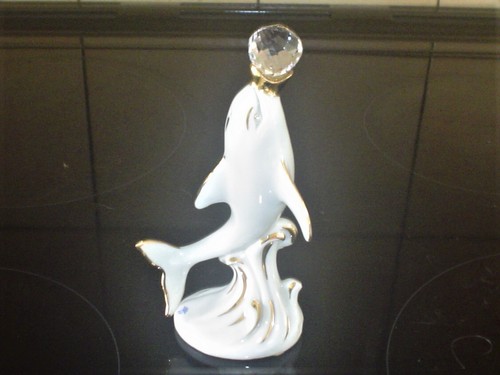 Limoges swarovski dolphin - limoges,
