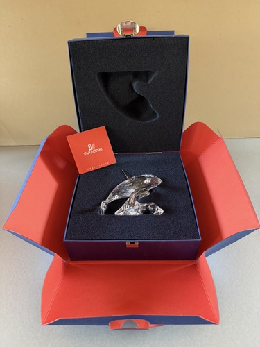 Swarovski crystal orca killer - crystal,