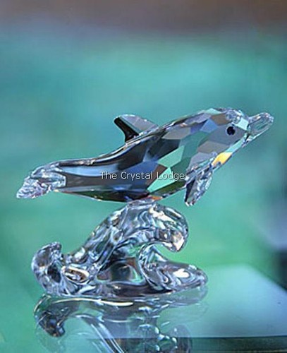 Swarovski crystal dolphin baby - swarovski,