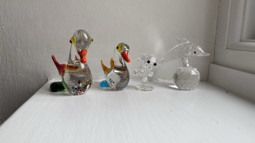Small glass crystal figures - small,