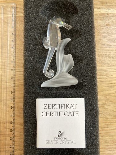 Swarovski crystal seahorse - crystal,
