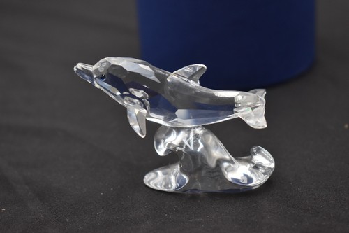 Swarovski crystal dolphin baby - swarovski,